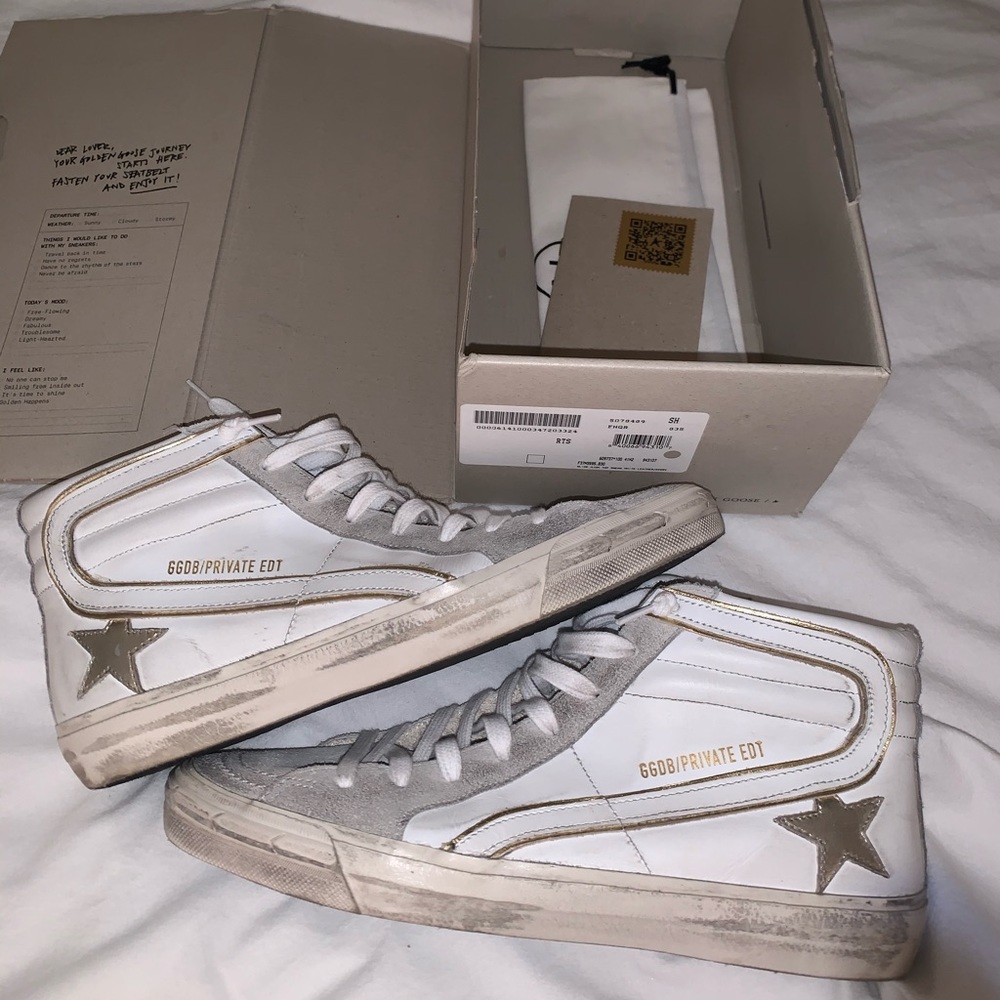 Golden Goose Slide High Top Sneaker